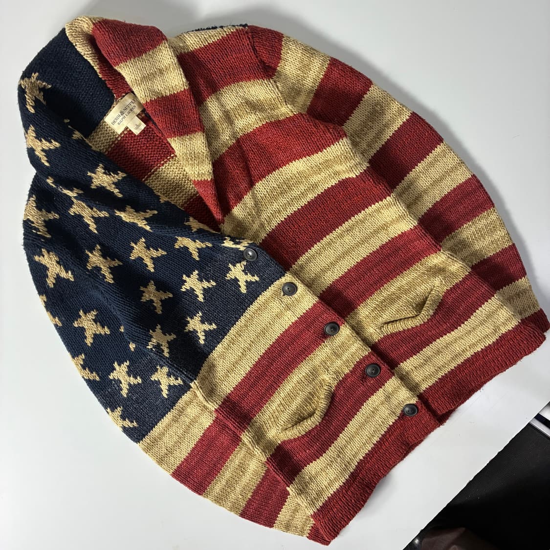 Denim&supply 데님앤 서플라이 성조기 스웨터 가디건 상품이미지2