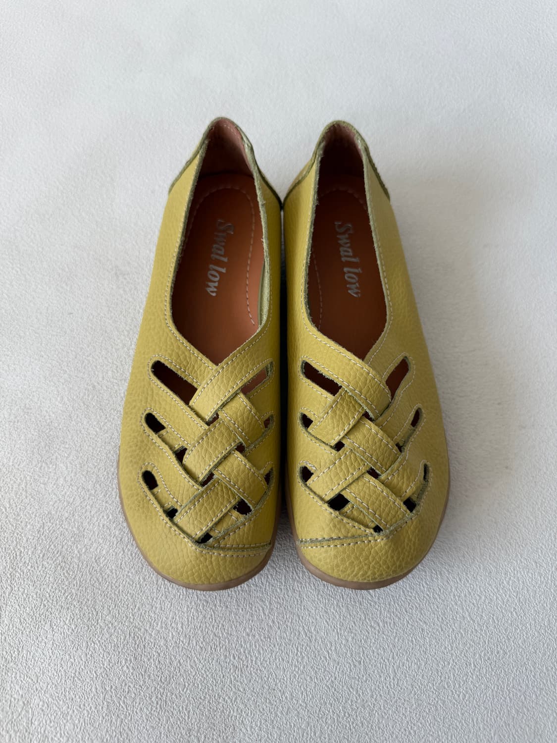 [EU37]Pre owned 레더 플랫슈즈 상품이미지6