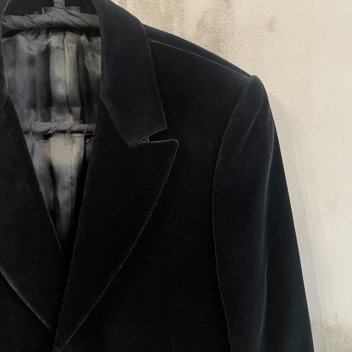 06aw 알렉산더 맥퀸 벨벳 블레이저 상품이미지4