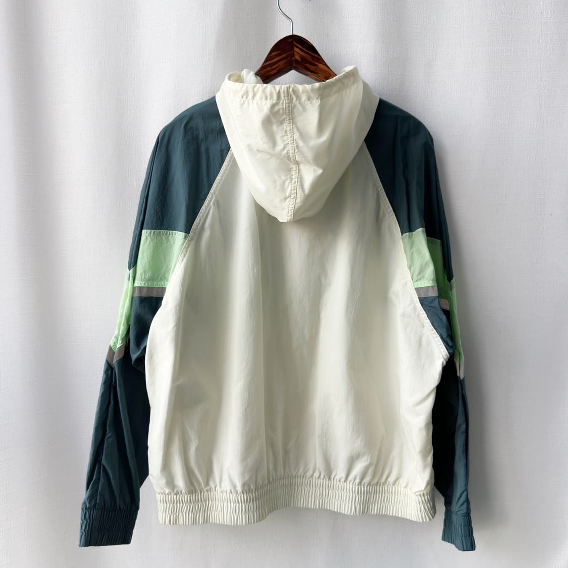 나이키 나일론 후드 바람막이 자켓 그린 XL 상품이미지7