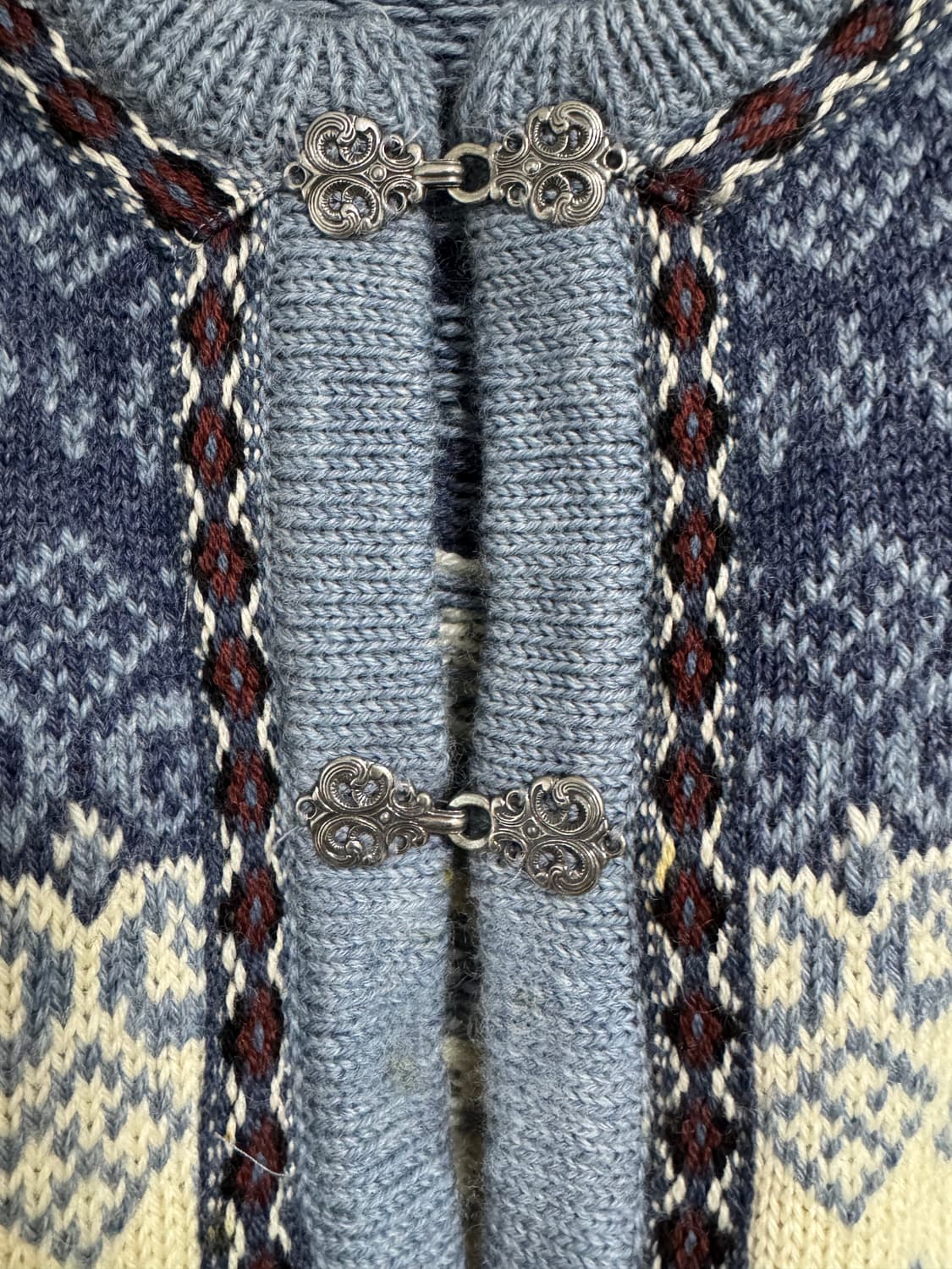 데일오브노르웨이 노리딕 퓨어울 가디건 L(L) 상품이미지2