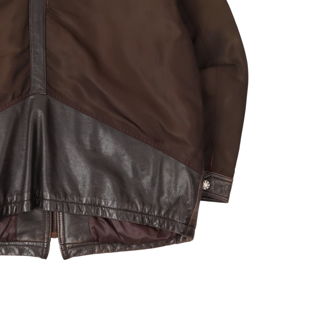 90s modus vivendi 빈티지 카우레더 자켓 상품이미지7