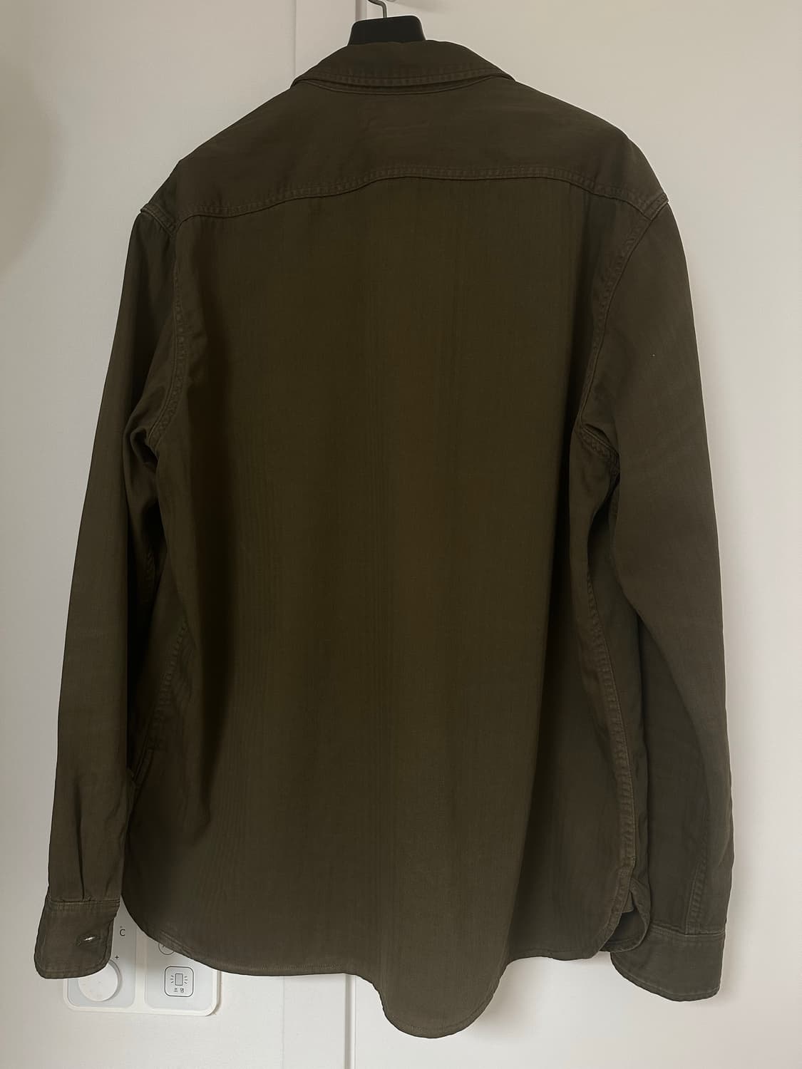 RRL 가먼트다잉 헤링본 워크셔츠XL 상품이미지2