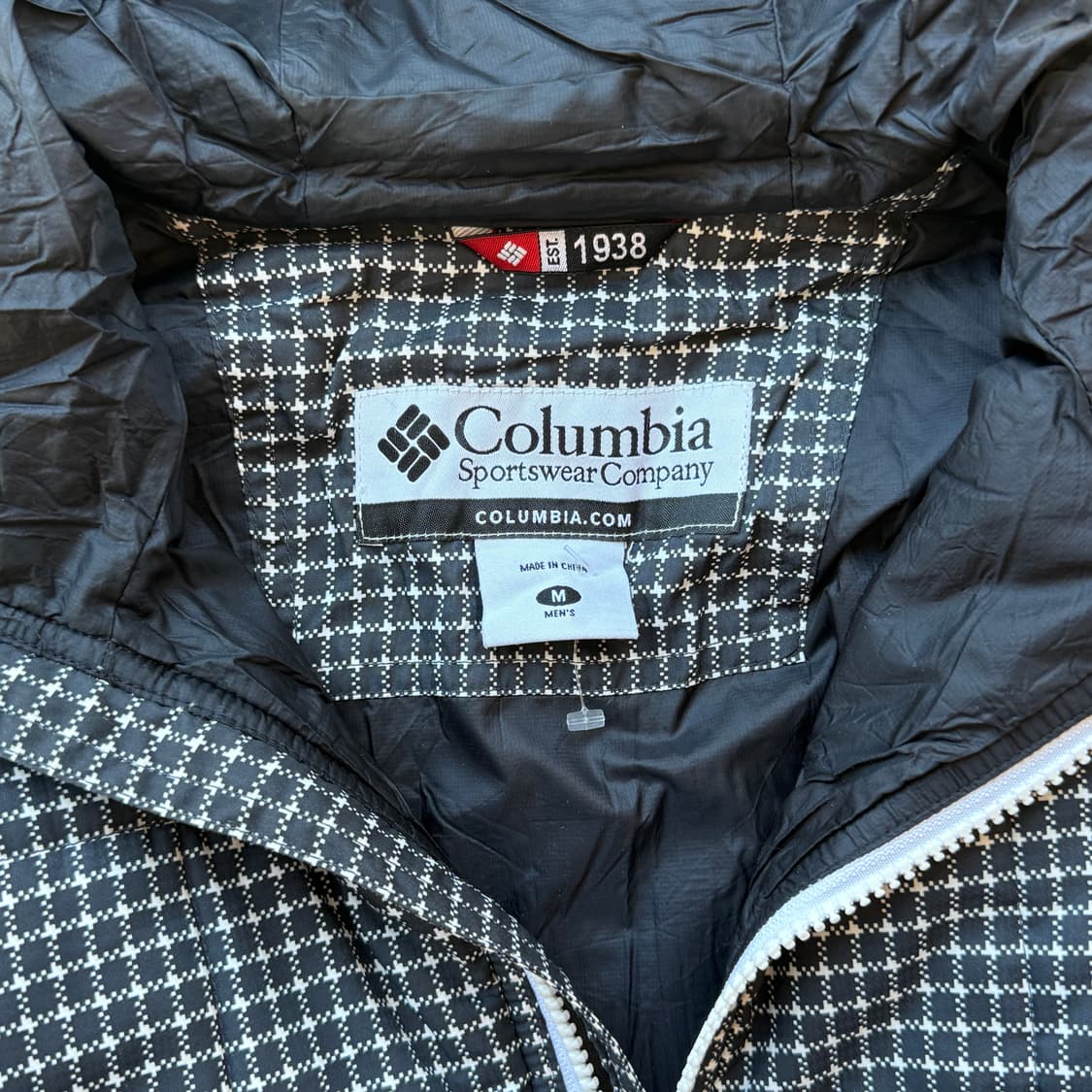 컬럼비아 체크 아웃도어 자켓 상품이미지4