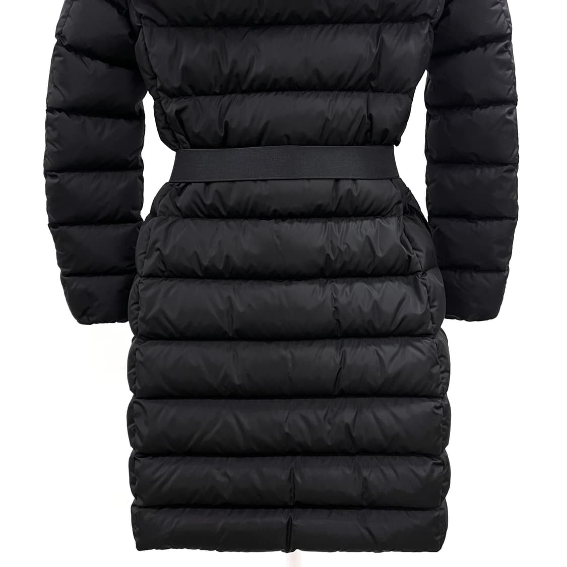 [S급/00사이즈] 몽클레어 클로에 롱패딩 와펜 로고 블랙 패딩 상품이미지6