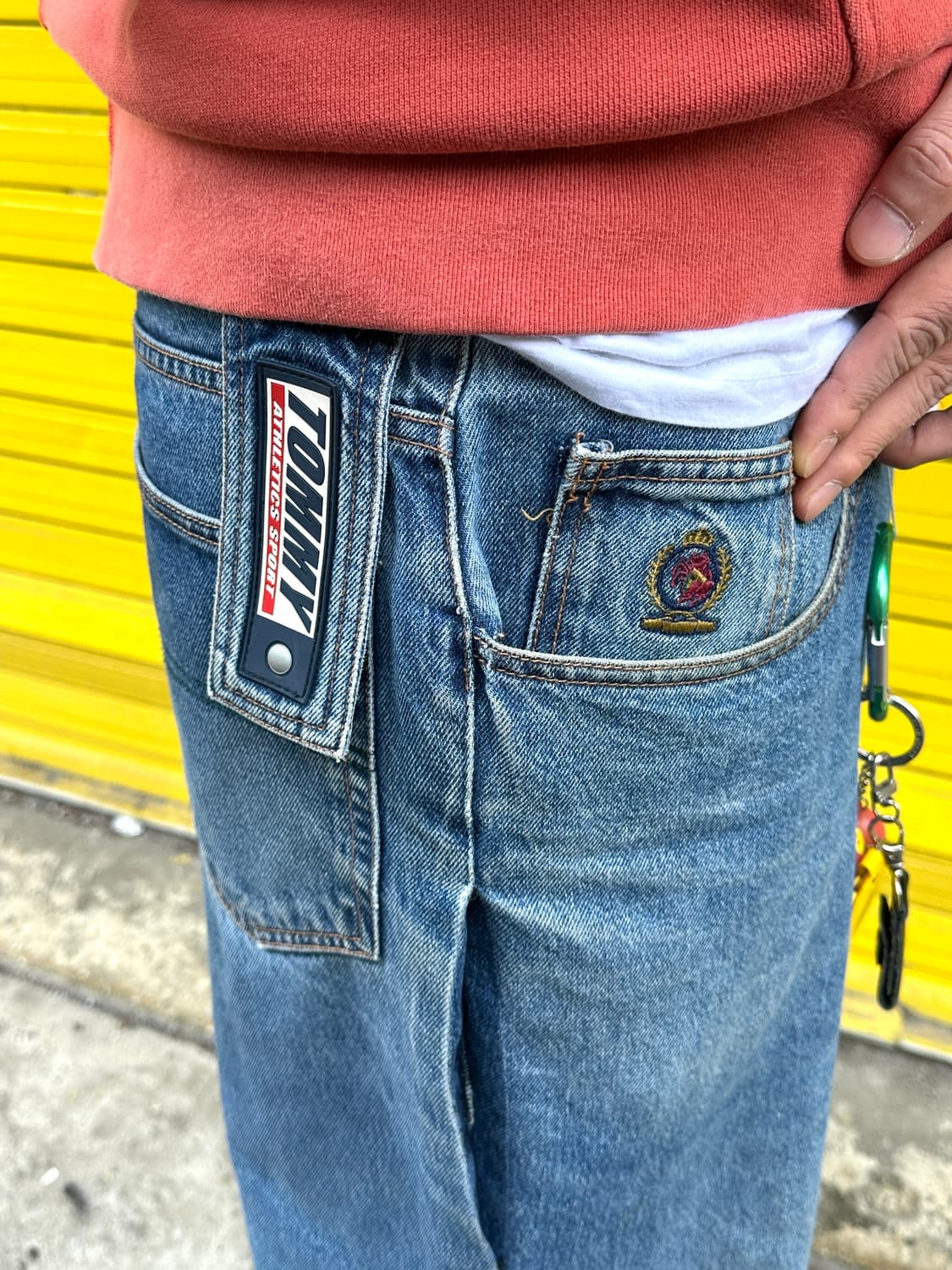  타미힐피거 빈티지 데님 팬츠 상품이미지4