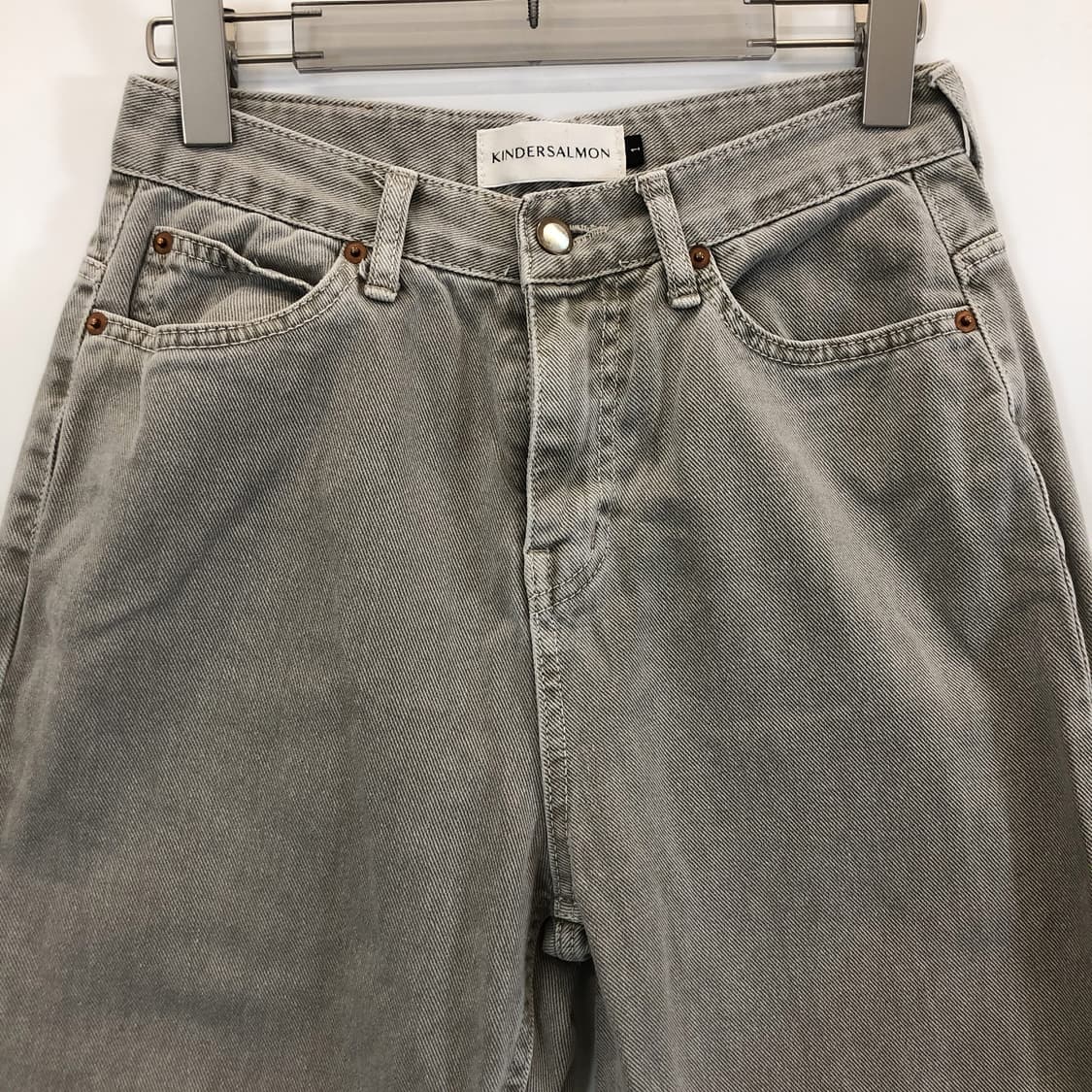 킨더살몬 더스티베이지 데님진 25 인치  상품이미지2