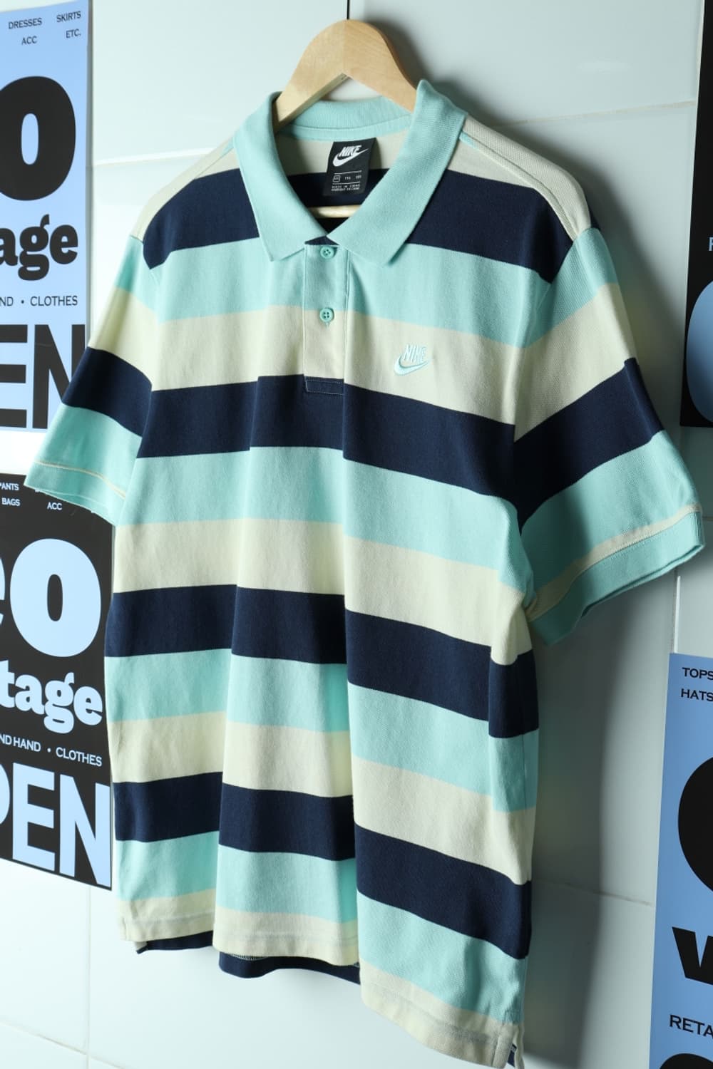 (2XL-3XL) 나이키 반팔 카라 티셔츠 빅사이즈 시티보이-H32719 상품이미지1