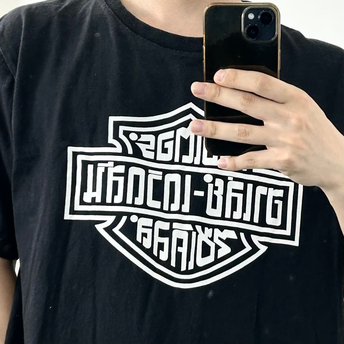 할리데이비슨 빅로고 반팔 티셔츠 상품이미지4