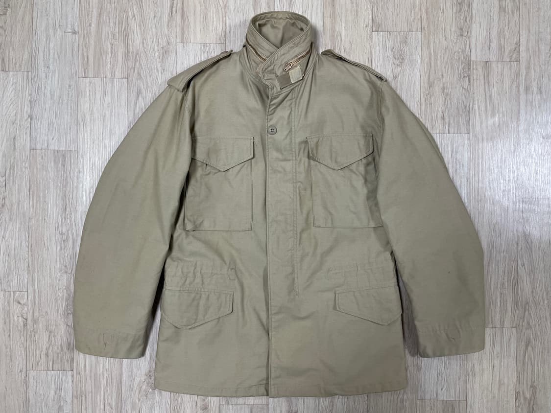 95~100) 90's 알파 미군 3세대 황동지퍼 M65 야상(미국제) 상품이미지1