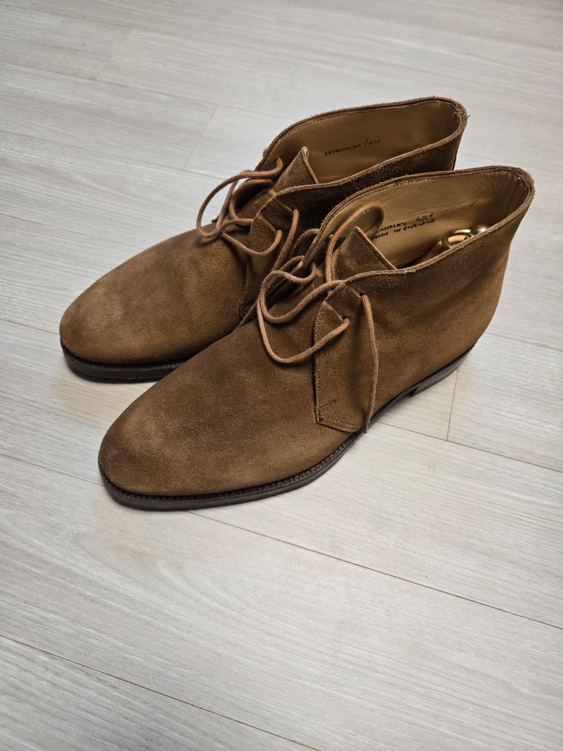 Lloyd footwear/master lloyd 스웨이드 처커 부츠 상품이미지2