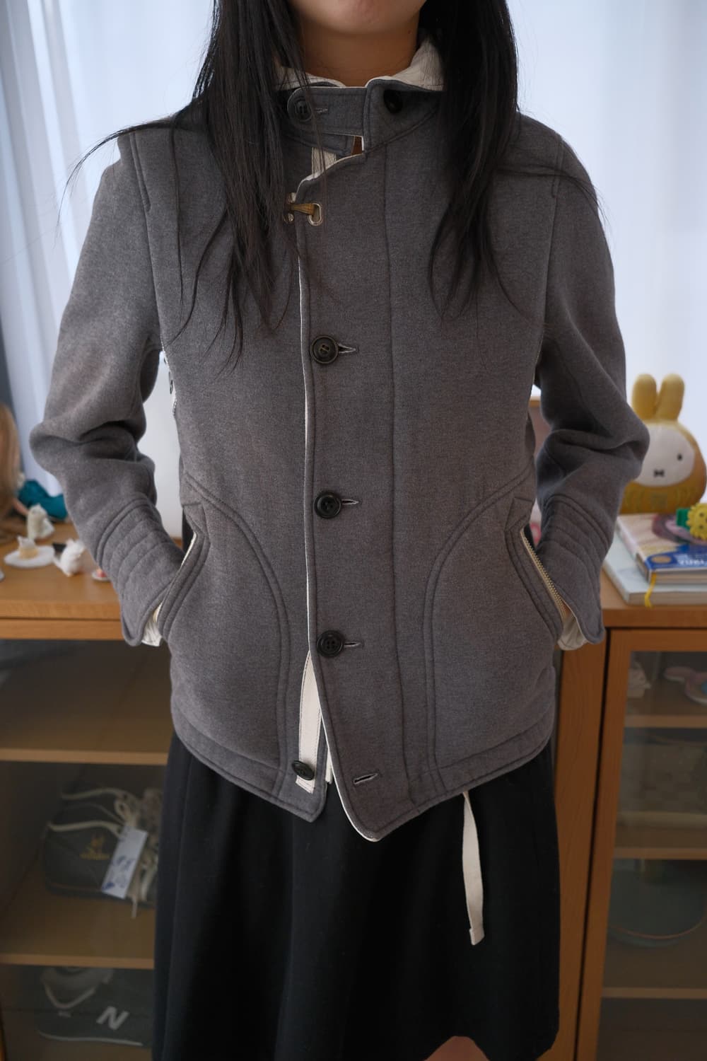 Patched sweat jacket 상품이미지2