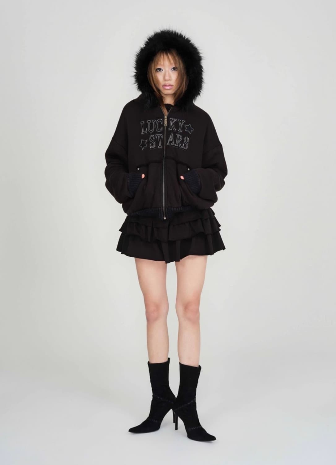 익스파이어드걸 frill mini skirt 상품이미지2