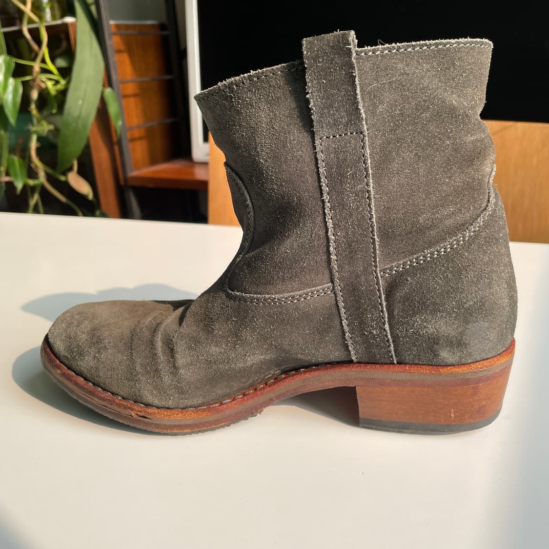 La Botte Gardiane Suede 1/2 Boots 상품이미지3