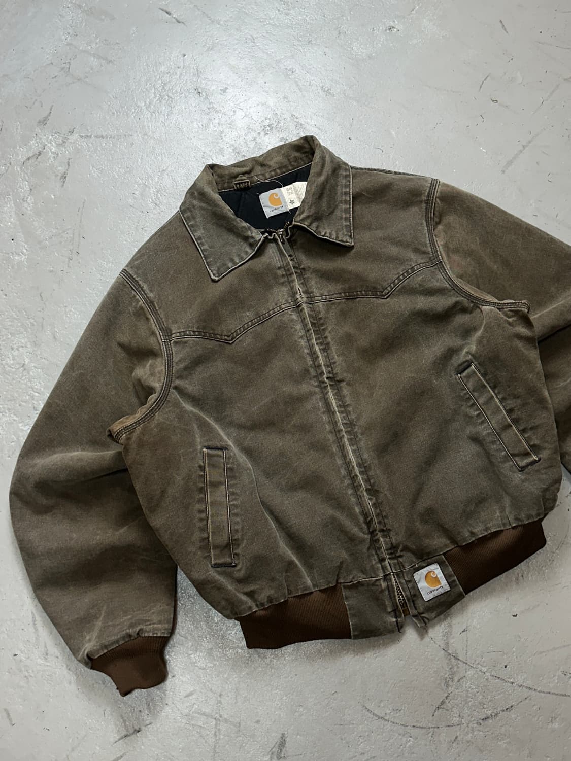 90's USA OG 칼하트 JQ2082 산타페 자켓 칼하트 디트로이트 상품이미지5