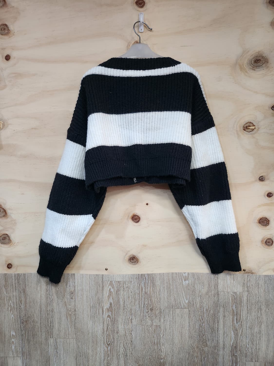 638) BELITA 스트라이프 크롭 가디건 상품이미지2