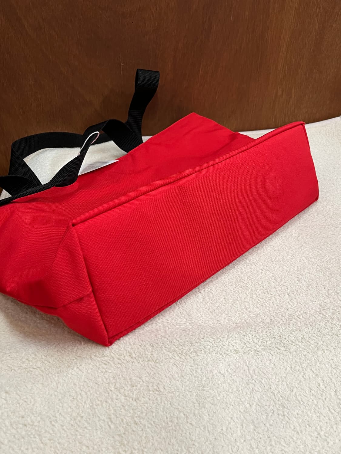 꾸레쥬 로고 쇼퍼백 레드 상품이미지8