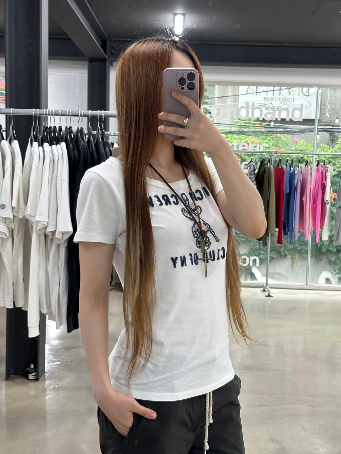 아베크롬비 자수로고 반팔티 상품이미지3