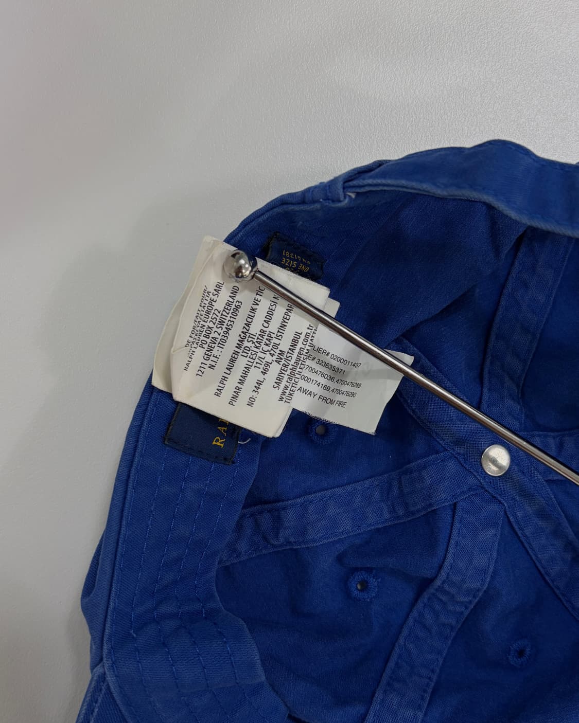 폴로 랄프로렌 블루 포니 치노 여성 볼캡 상품이미지7