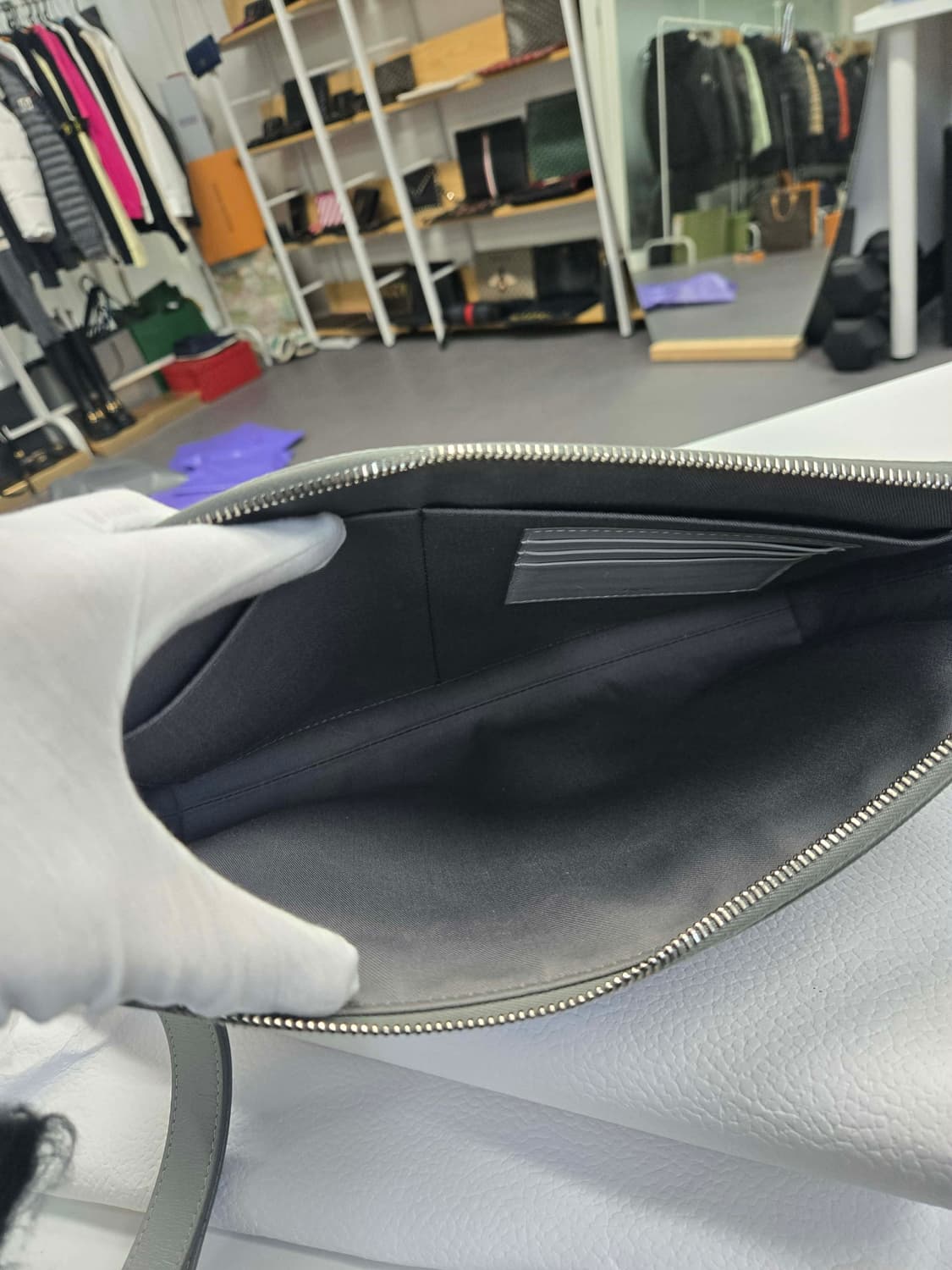 [A급컨디션] 디올 다이아몬드 아이패드 클러치백 상품이미지6