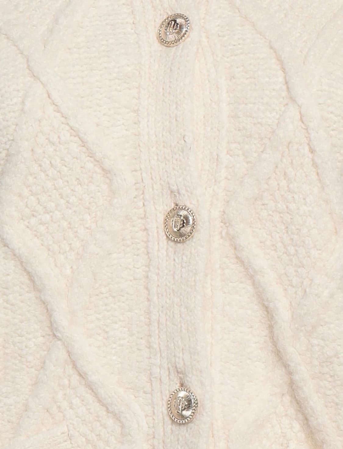 마쥬 금장 로고 버튼 가디건 상품이미지4