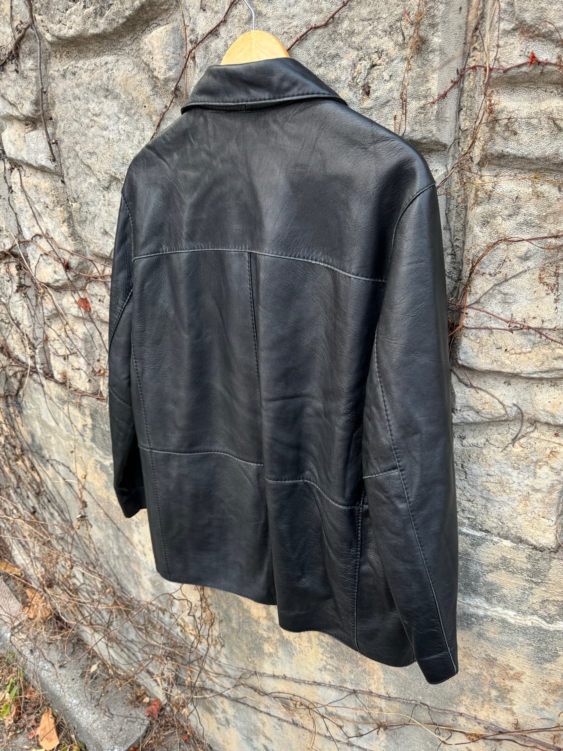 빈티지 양가죽 카코트 가죽 레더 코트 국내생산 105 상품이미지4