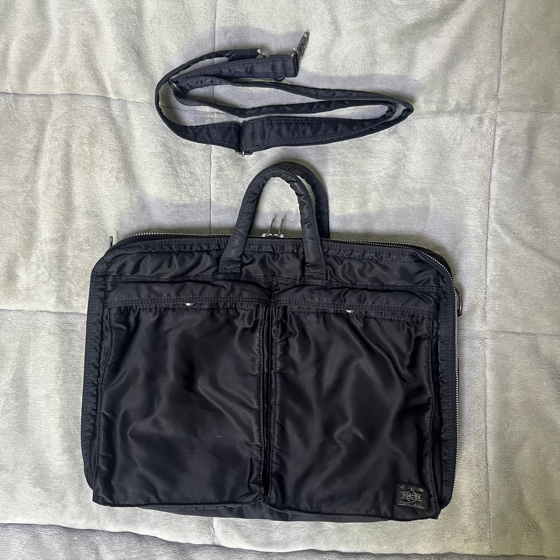 Porter 요시다 포터 탱커 오버나이트 브리프케이스 블랙 상품이미지1