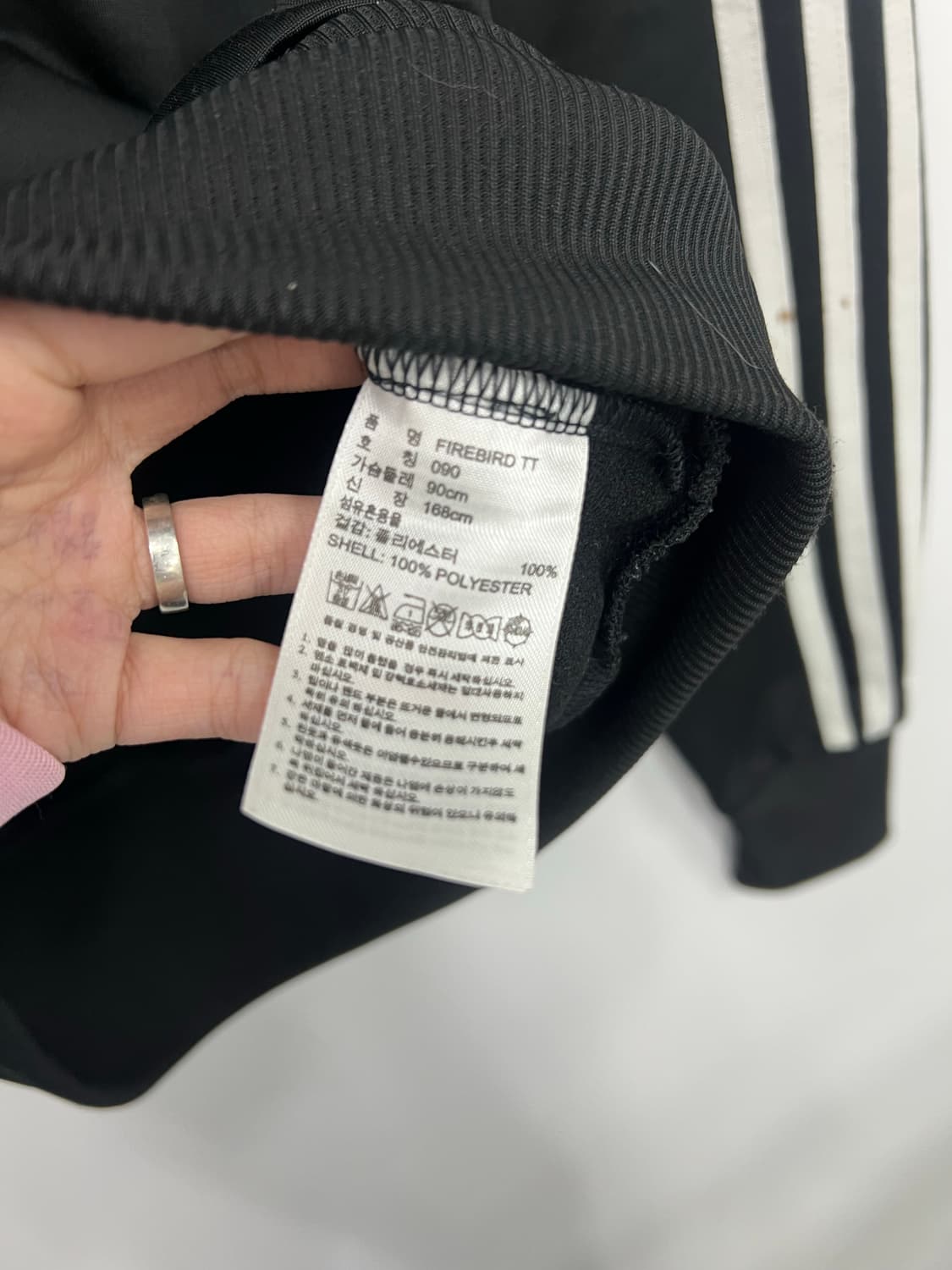 아디다스 블랙 트랙탑 상품이미지4