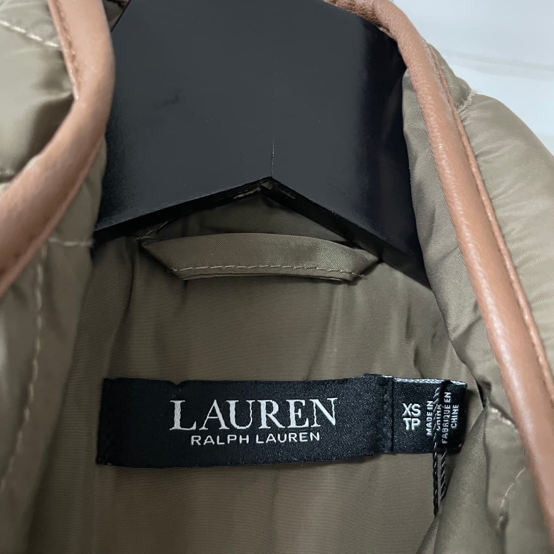 랄프로렌 블랙 라벨 롱 퀄팅 자켓 브라운 XS(W) 상품이미지5