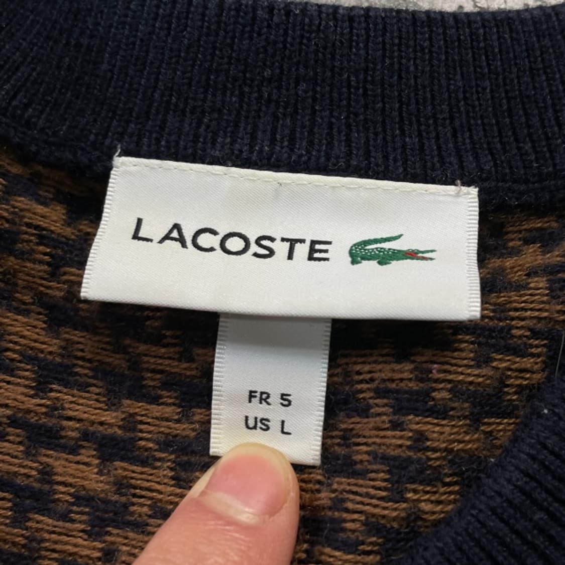 100 라코스테 니트 상품이미지3