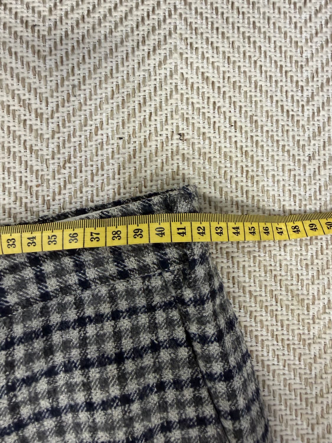 정품) 수트서플라이 체크 패턴 바지 48(32) 상품이미지7