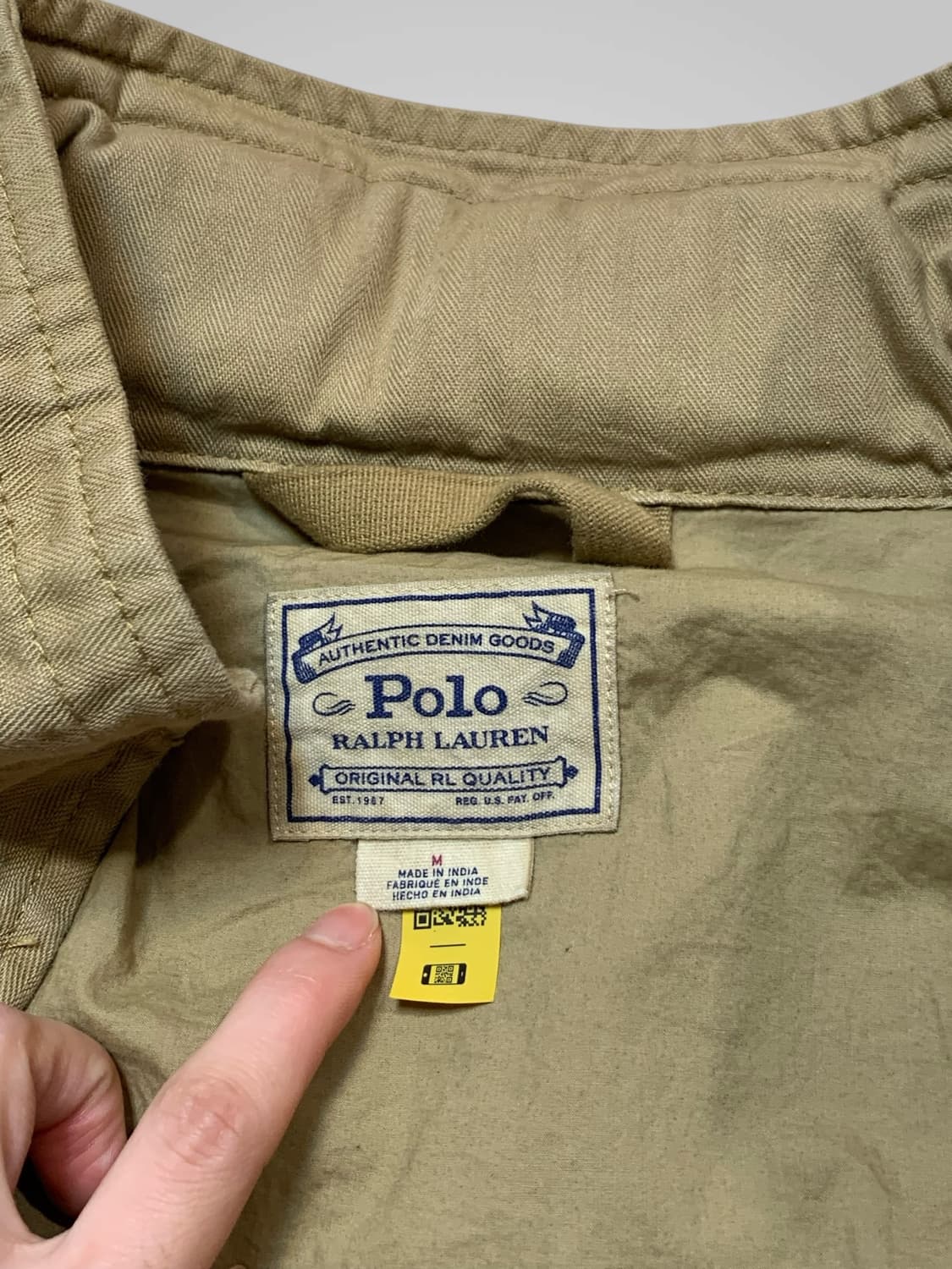 [M/QR제품]폴로 아이코닉 m65 소령자켓 상품이미지4