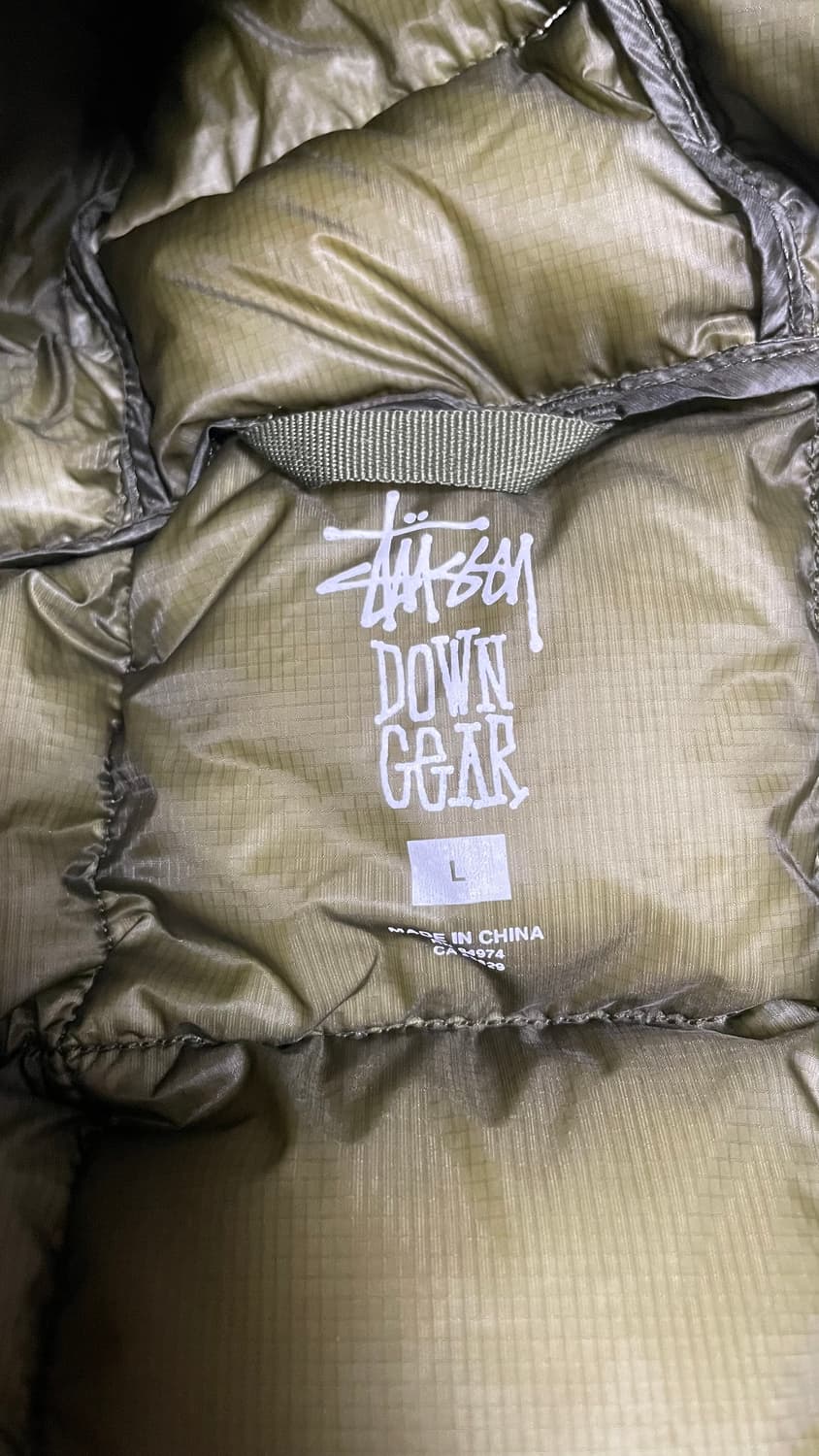 25fw 스투시 미드웨이트 후드 퍼퍼 L 상품이미지5