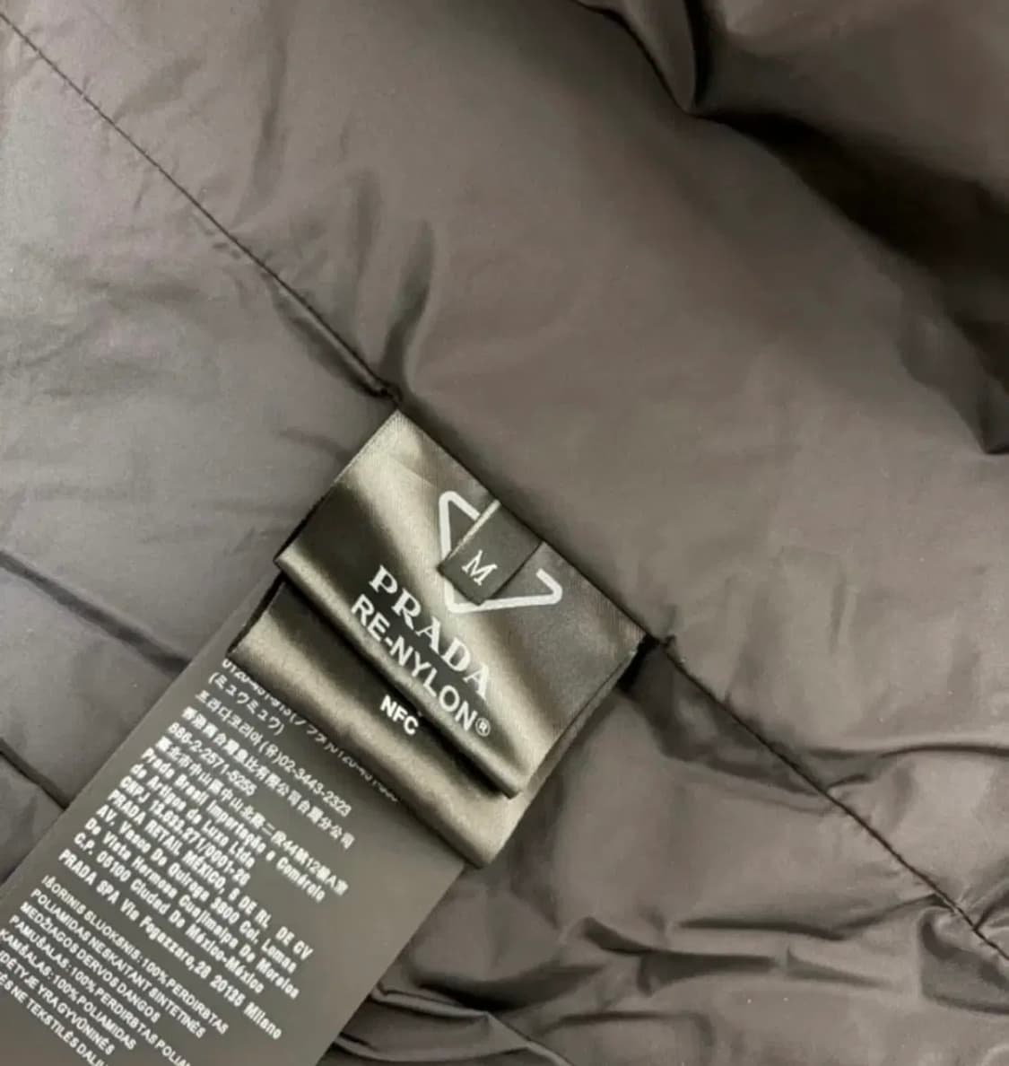 [M] 프라다 리나일론 오버 셔츠 자켓 상품이미지4