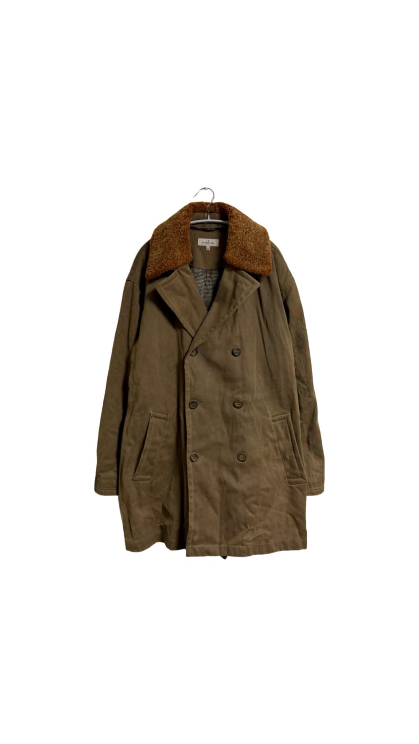 에르메네질도 제냐 퍼 카라 더블 코트 상품이미지1