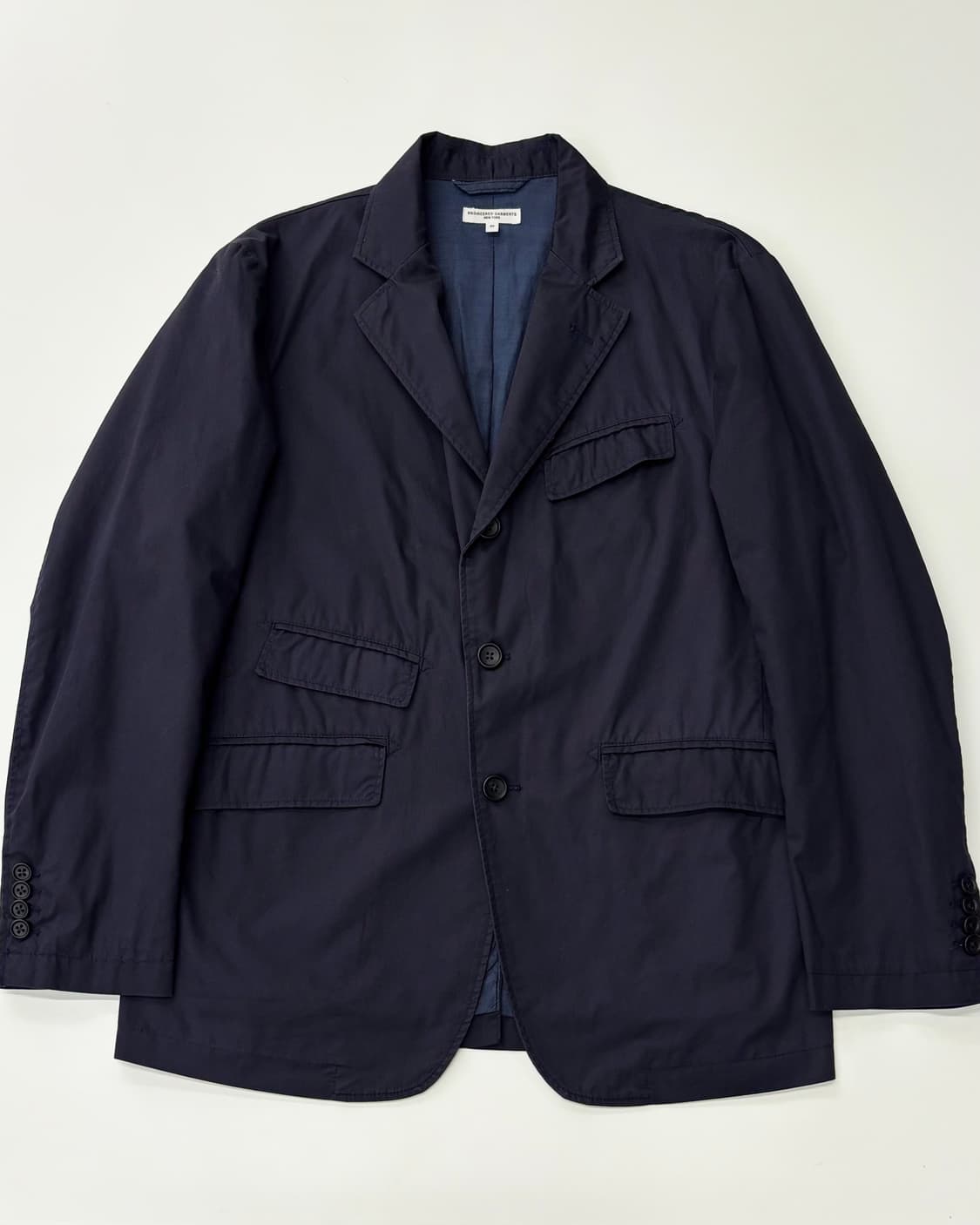Engineered Garments 네이비 코튼 블레이저 상품이미지1