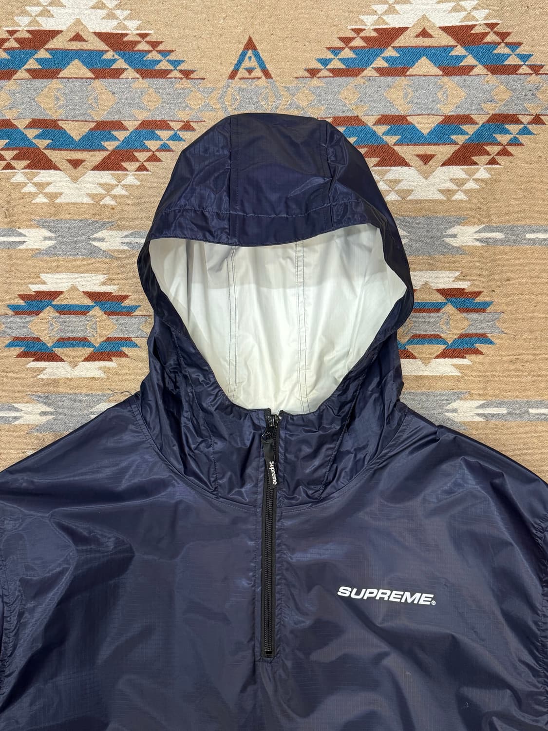 [L] 슈프림 패커블 립스탑 풀오버 네이비 상품이미지2