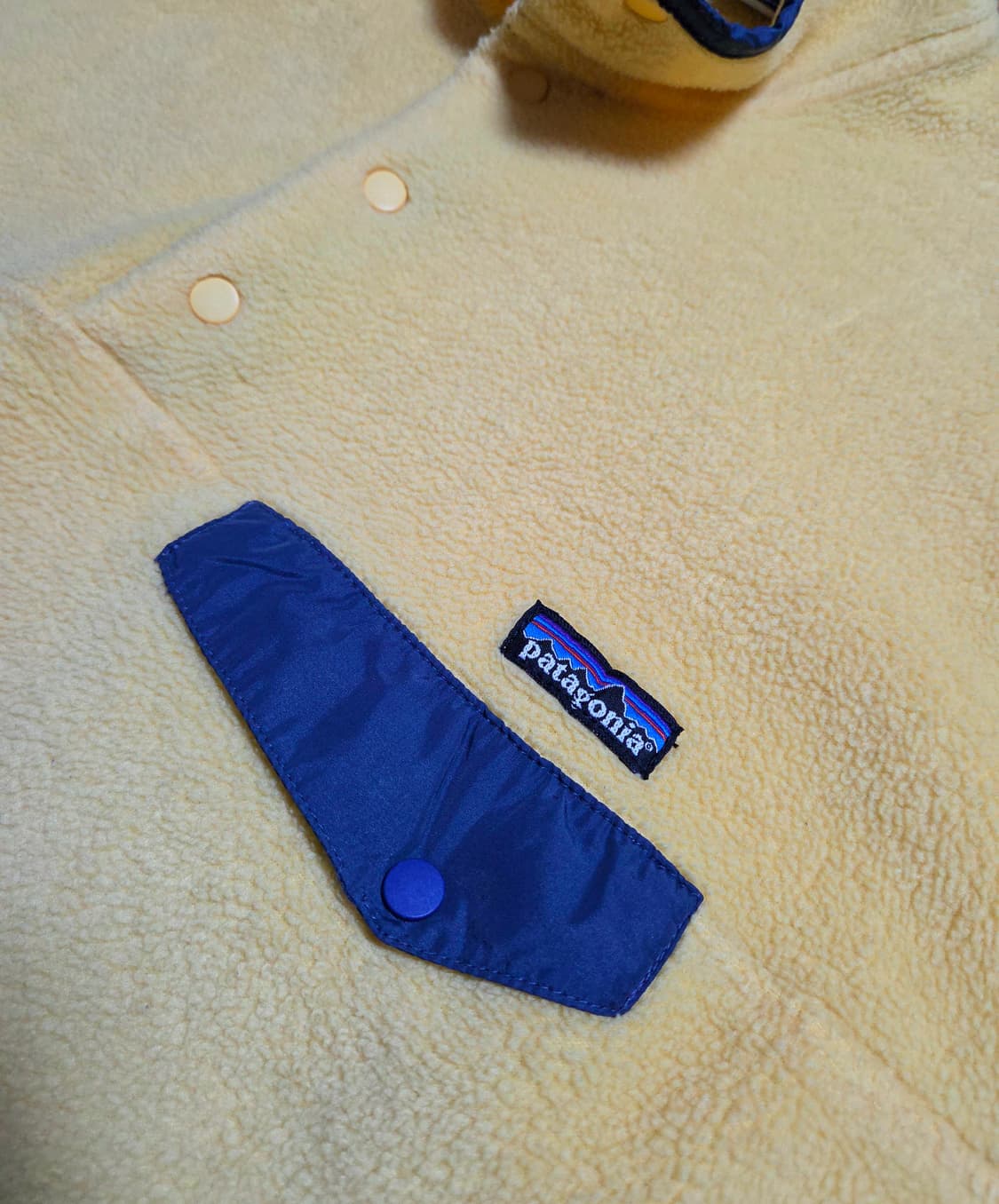 (L)파타고니아 빈티지옐로우 신칠라 플리스 상품이미지3
