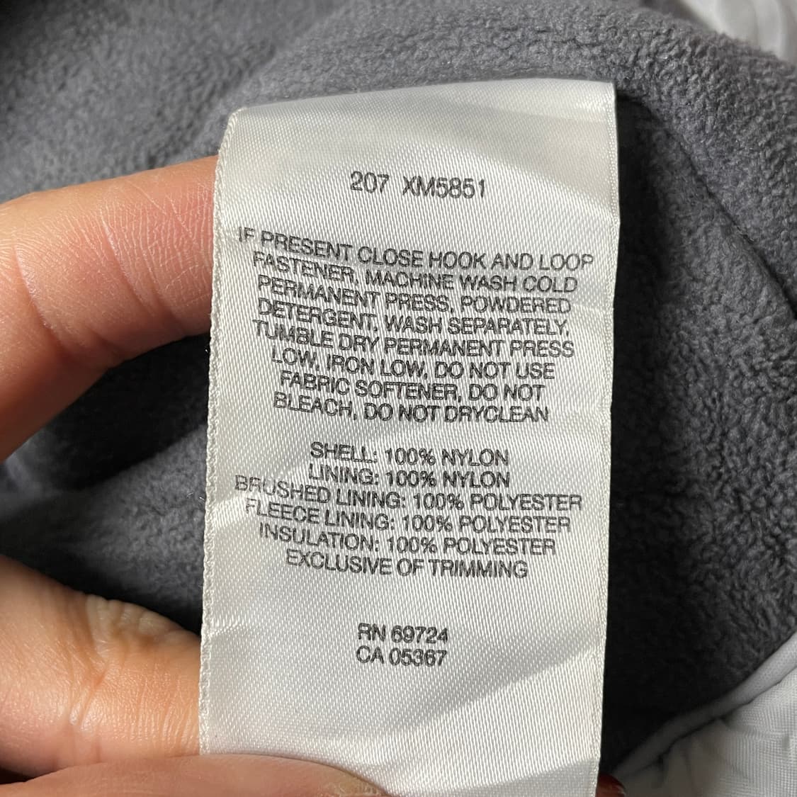 COLUMBIA 컬럼비아 빈티지 플리스라이닝 윈드브레이커 A00479 상품이미지10