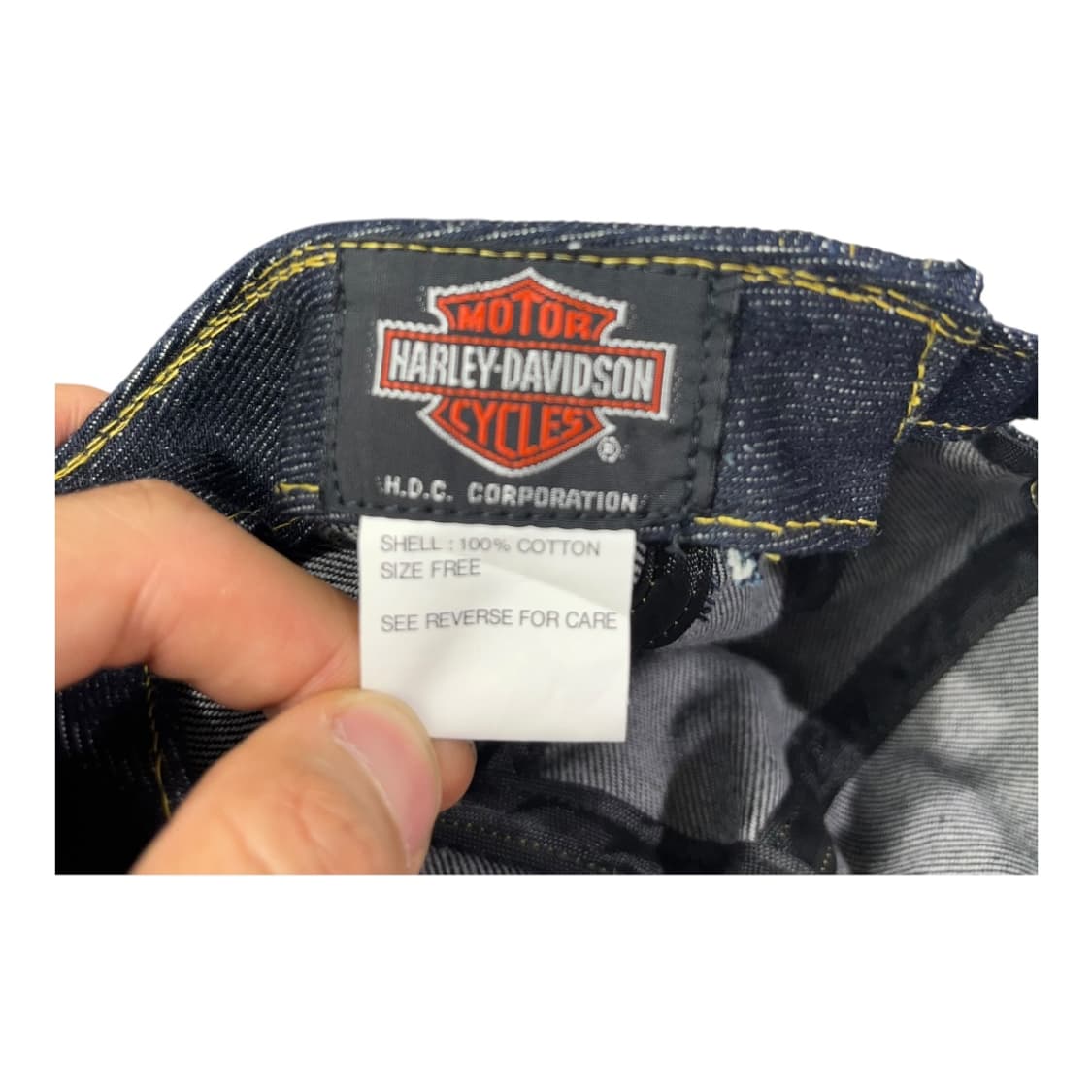 [Harley Davidson] 할리데이비슨 데님 캠프캡 상품이미지4