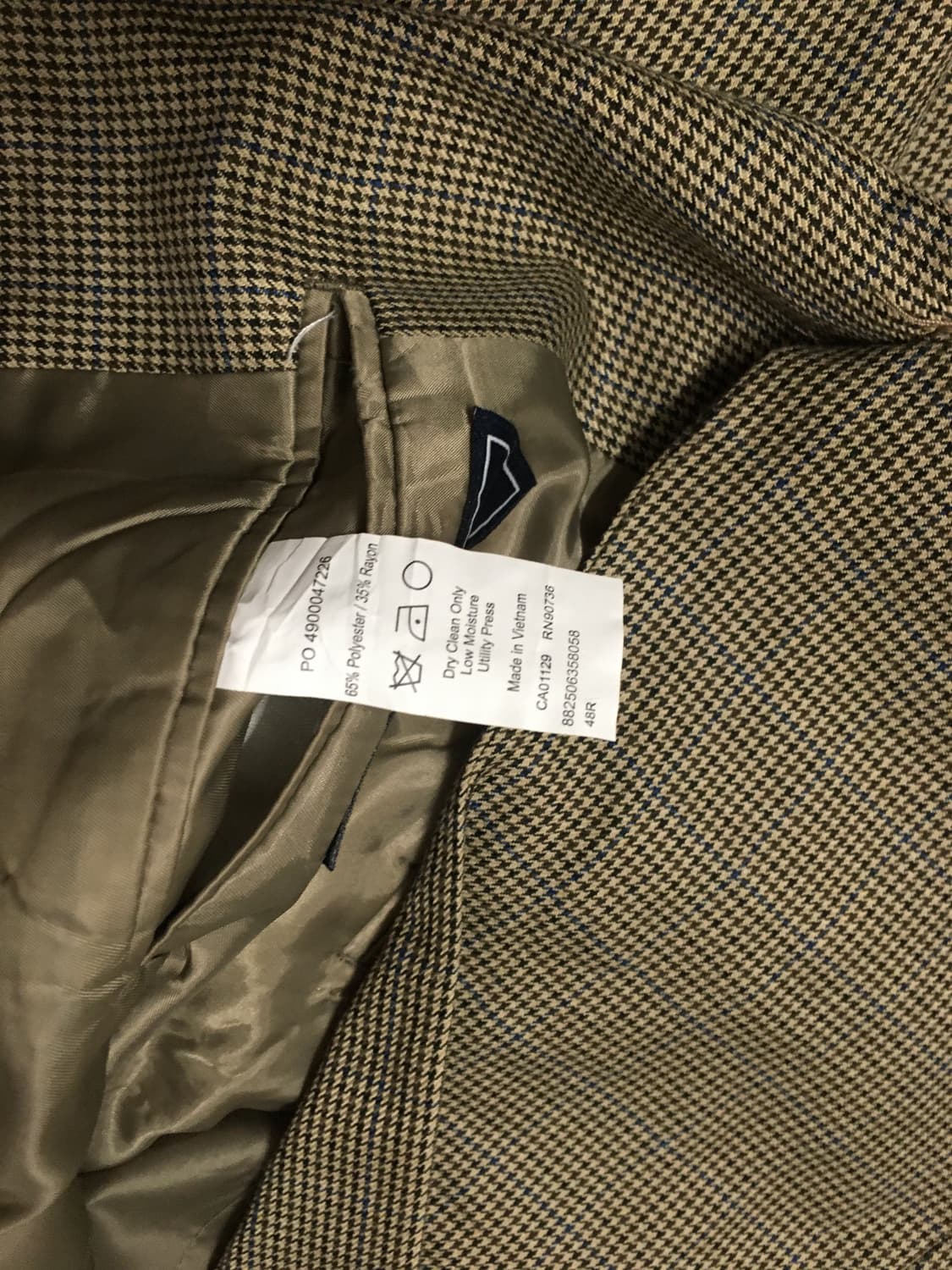 급처! 챕스 랄프로렌 하운드 투스 자켓 상품이미지6