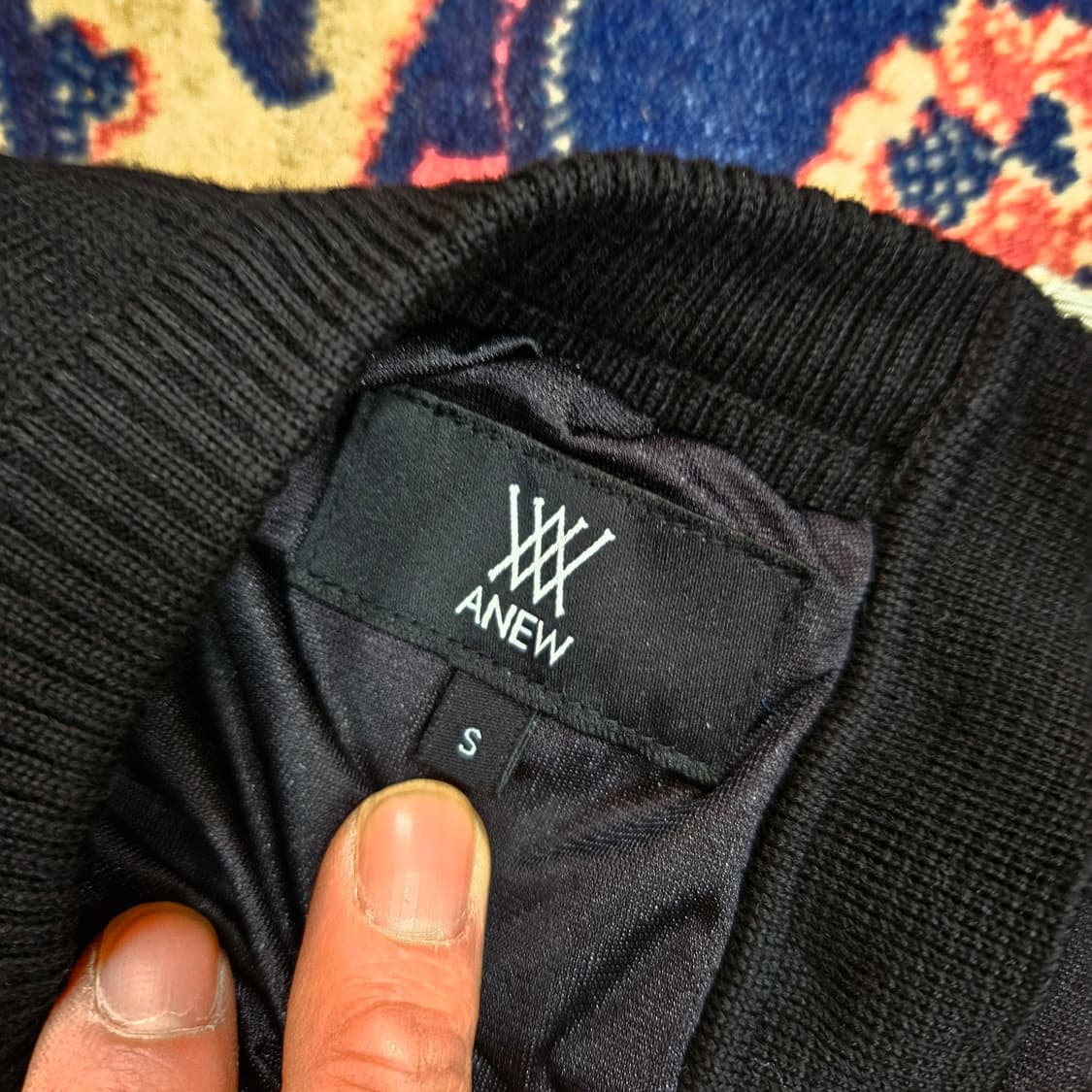 어뉴(ANEW) 22FW WOOL 100% 방풍 니트 S sizs 상품이미지5