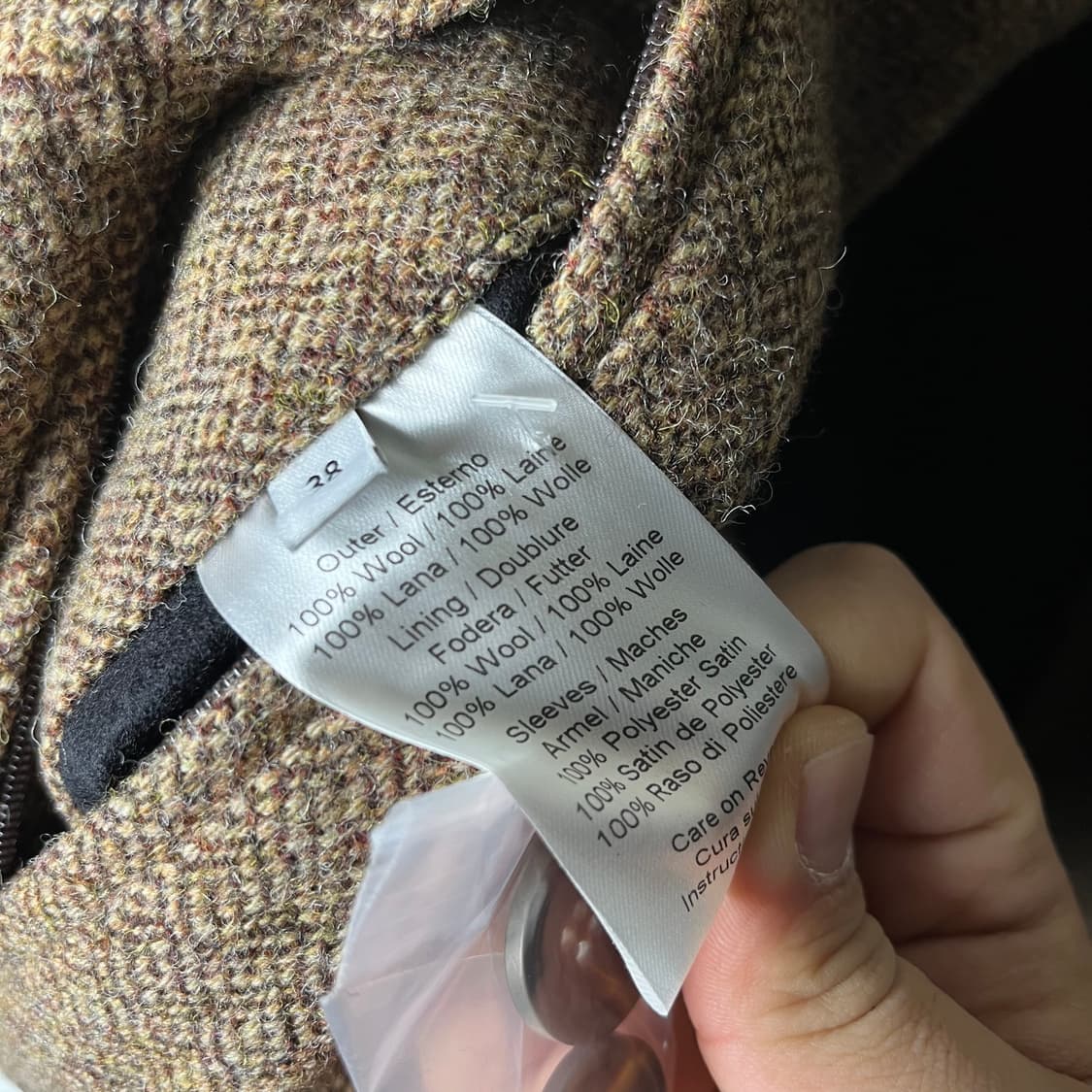 [Chrysalis] 크리설리스 헤링본 울 발마칸 코트 상품이미지6