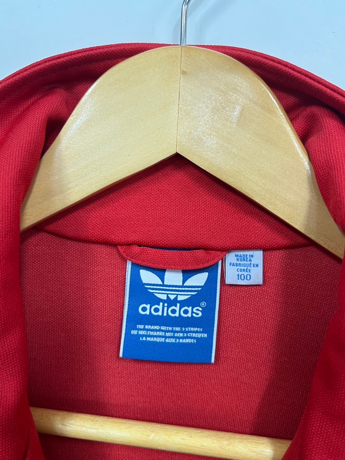 아디다스 트레포일 레드 유로파 트랙 져지 상품이미지5