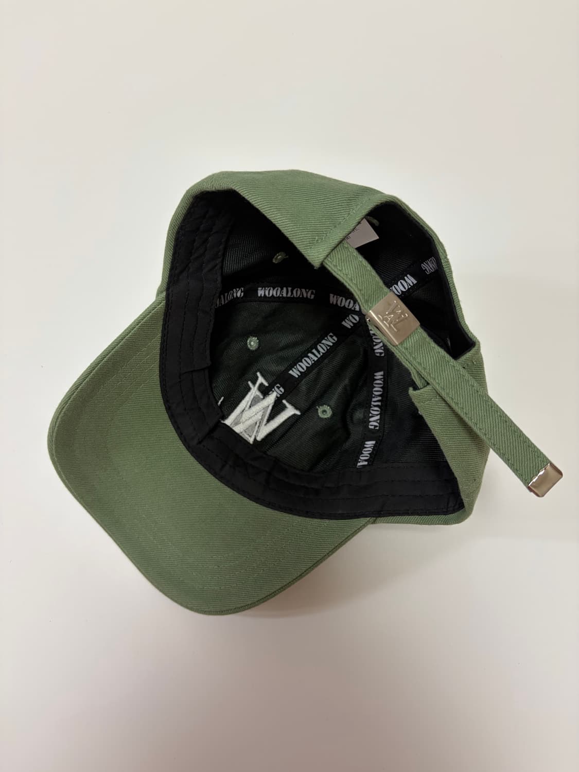 우알롱 시그니처 로고 볼캡 S 상품이미지5