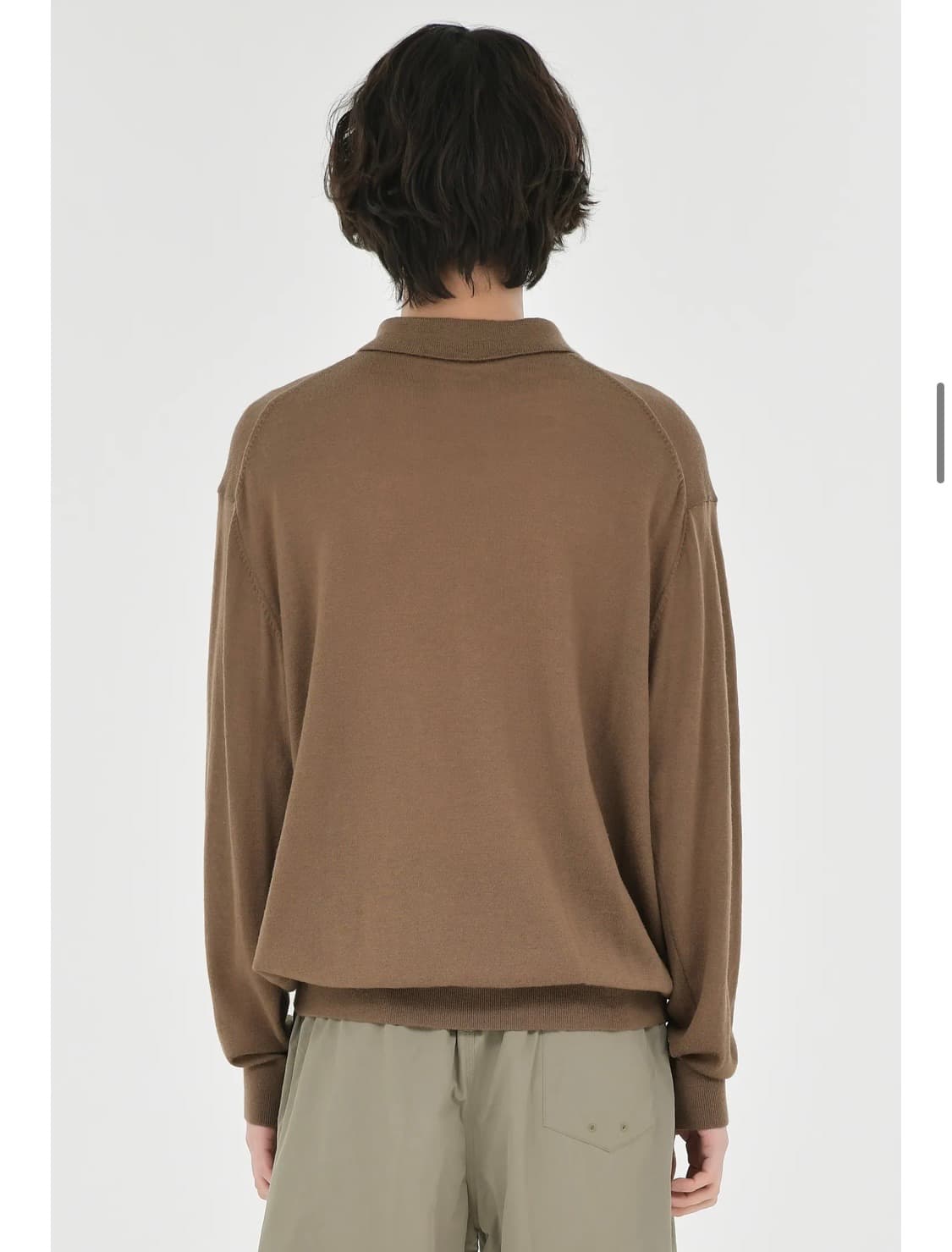 [브라운야드]Knit Pique Shirt, Brown (4) 상품이미지4