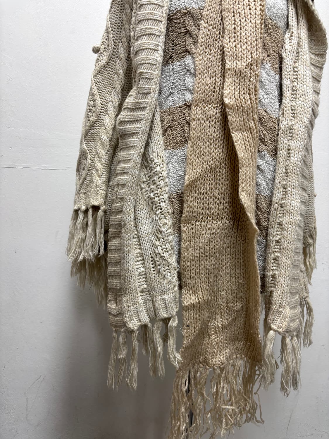 [Vintage] Fur Hoodie Cape 상품이미지2