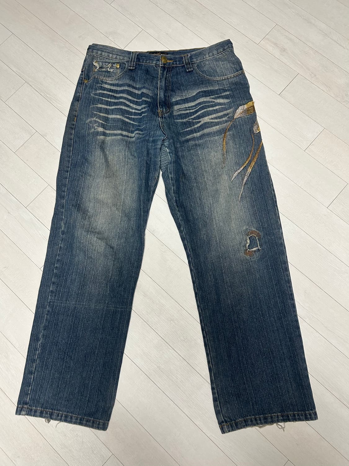 Miskeen Denim Pants 상품이미지1