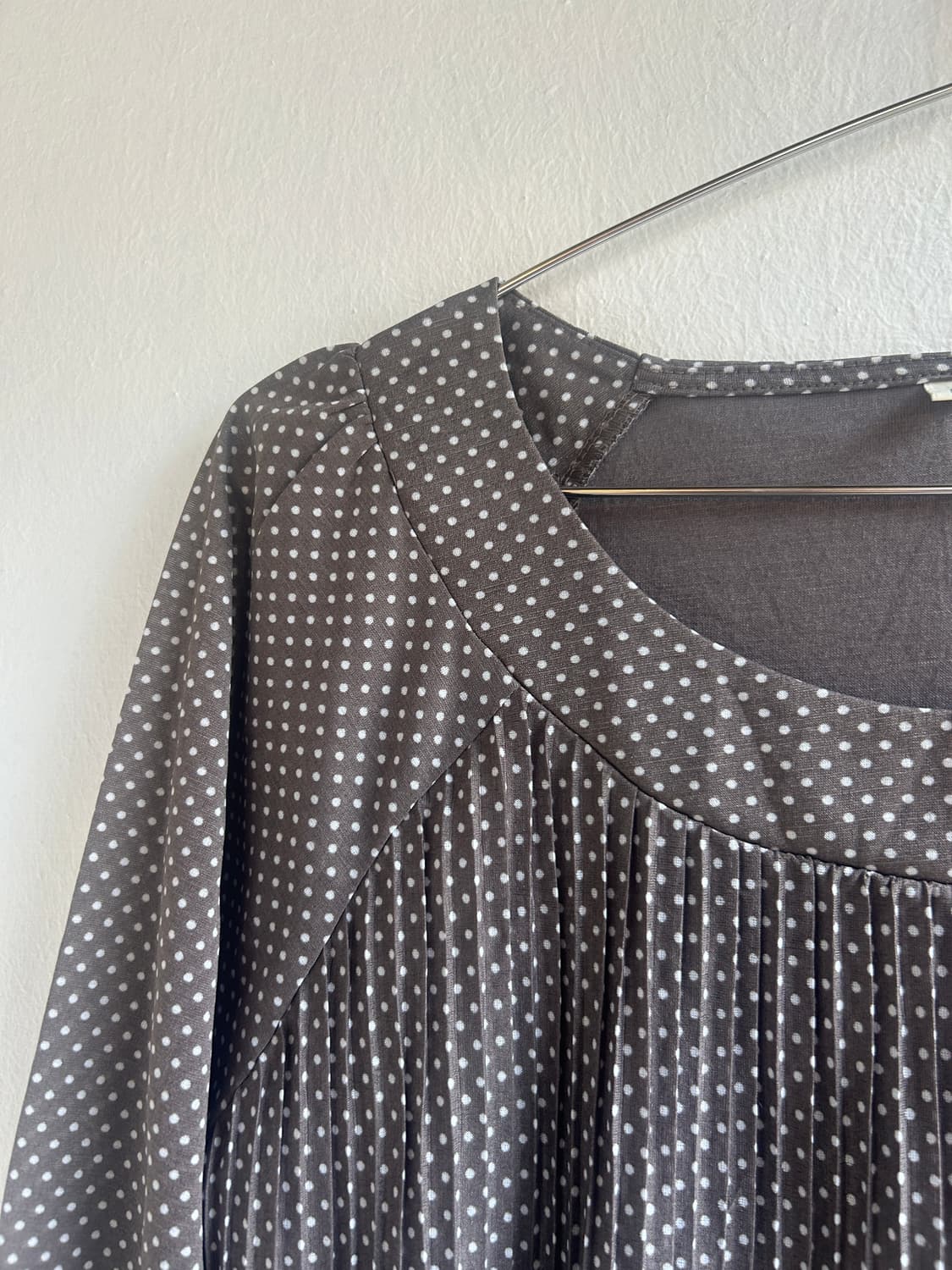 땡땡이 블라우스 상품이미지3