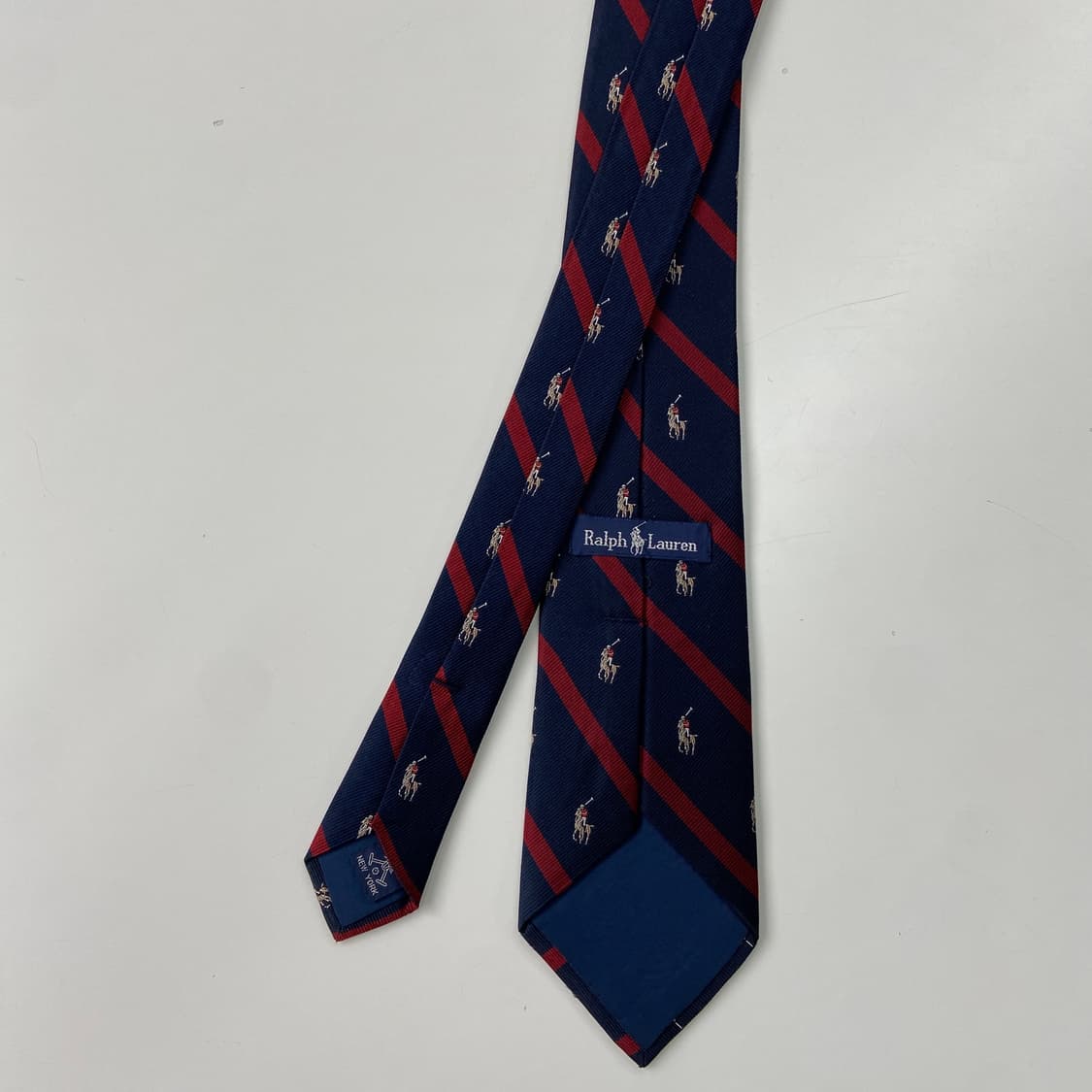 폴로 랄프로렌(POLO) 모노그램 명품 정품 넥타이8.2cm 상품이미지3